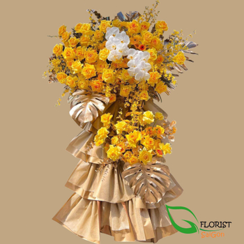 Special flower stand for grand opening