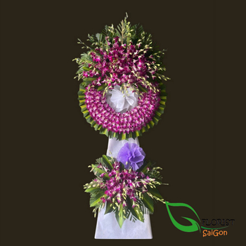 Online cheap condolence flowers in Saigon