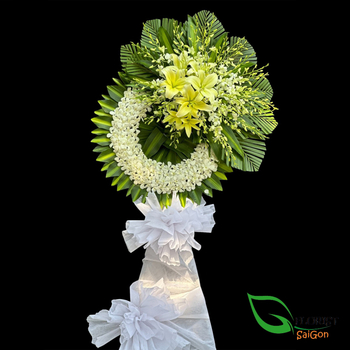 Funeral flowers delivery District 10 Saigon