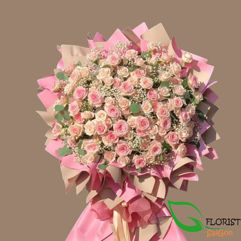Shop opening flower stand Saigon