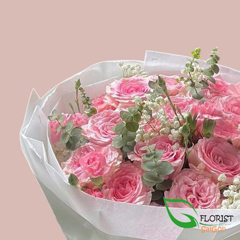 Buy pink roses in Saigon