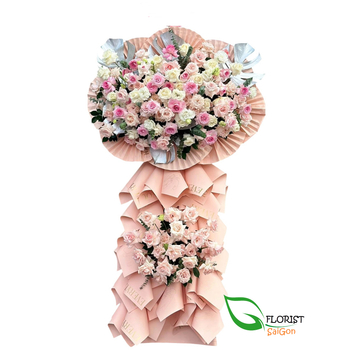 Business opening flower stand