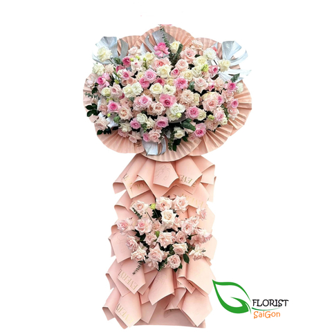Business opening flower stand