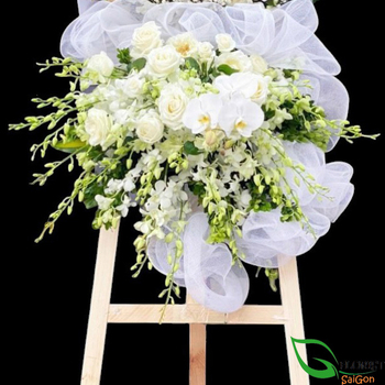 Buy elegant funeral flowers in Hochiminh city