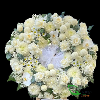 Sympathy flower shop in Saigon HCMC