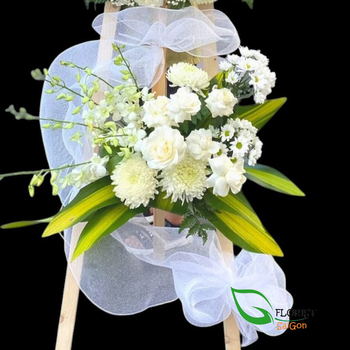 Online condolence flower shop in Saigon, HCMC