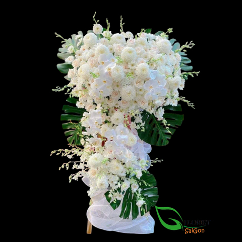 Luxury funeral flowers Saigon