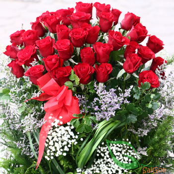 Saigon basket flowers delivered free shipping