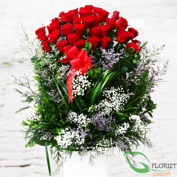 Send love flowers to Saigon Hochiminh city