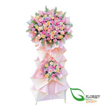 Order grand opening flower stand Ho Chi Minh city
