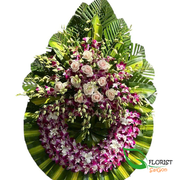 Funeral flower delivery Go Vap