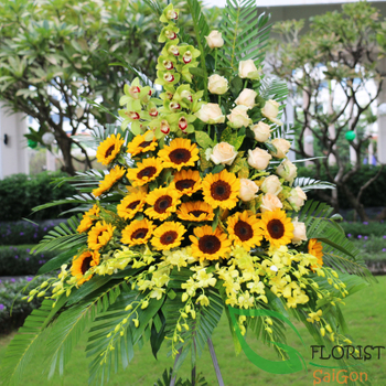 Send opening congratulations flower to Saigon