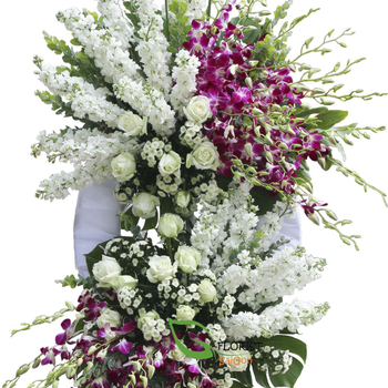 Sympathy flowers delivery Hochiminh city