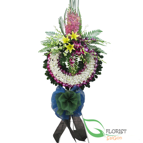 Send funeral flowers to Hochiminh online