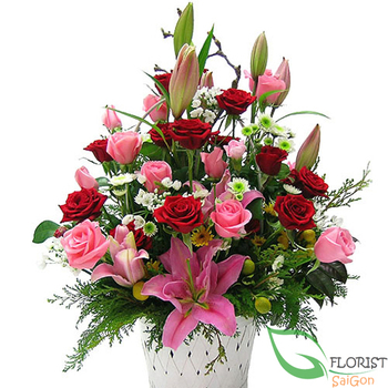 Send love flowers to Tanbinh District Saigon