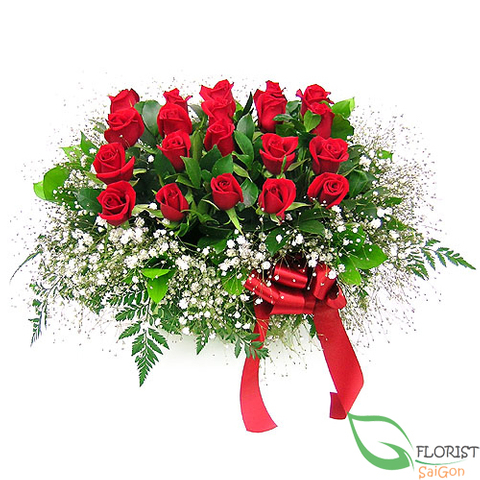 Send love flowers with messages