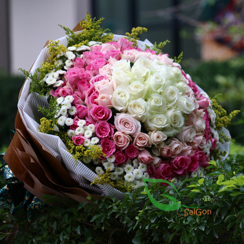 Flowers free delivery near Saigon