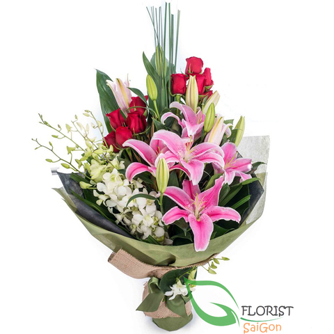 Birthday flowers and gifts delivered Saigon