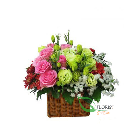 Table flower bouquet