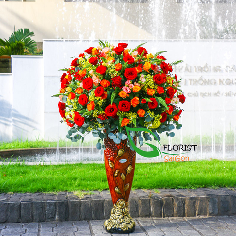 Flower arrangement for VIP clients