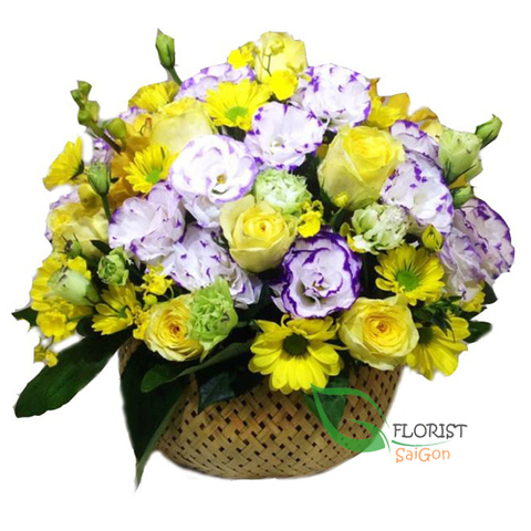 Birthday flowers to delivered in Saigon