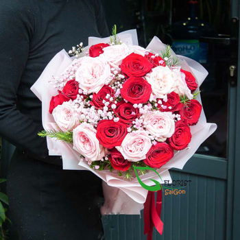 Special birthday flowers delivered in Saigon