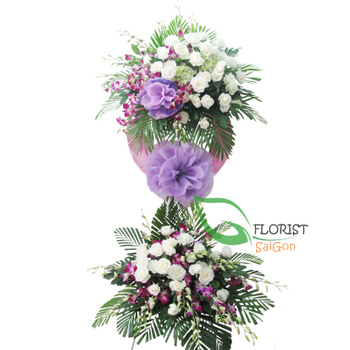 Sympathy flowers free delivery in Hochiminh city