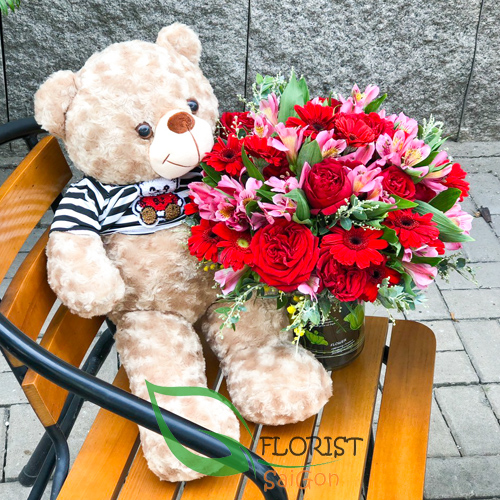 Valentines day flowers delivery Saigon