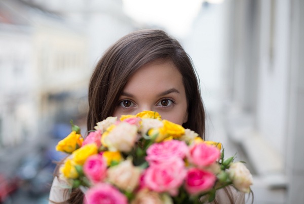 Why women love flowers