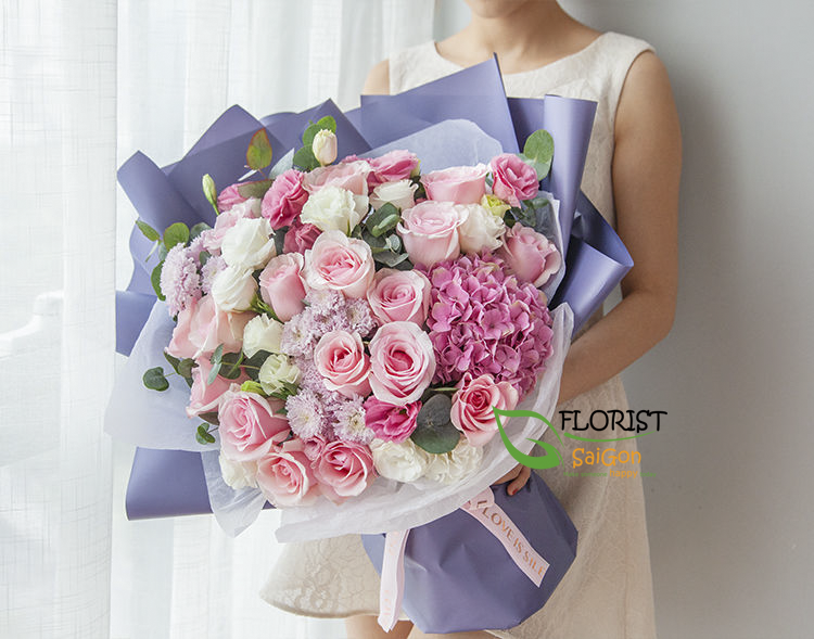 Womens day flower delivery Hochiminh city