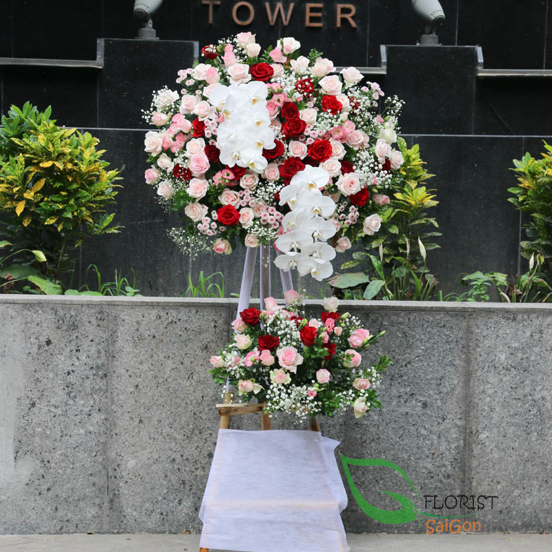 Flowers for opening ceremony