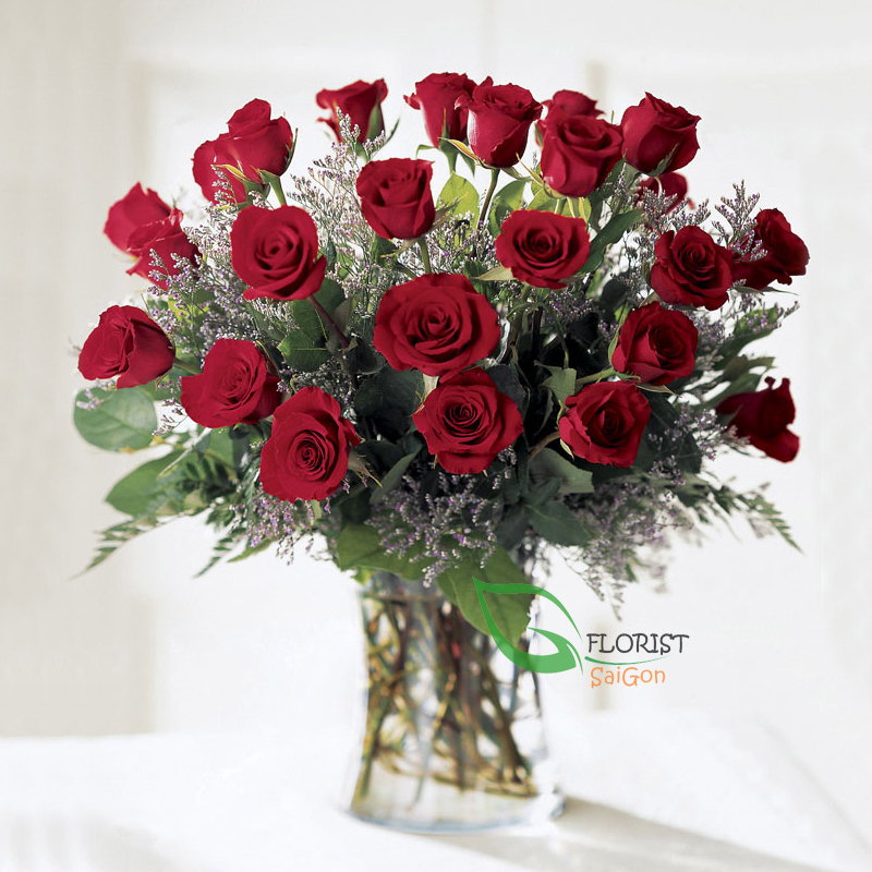 Saigon flowers in vase delivered