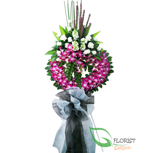 Saigon sympathy flowers next day delivery