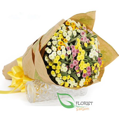 Send birthday flowers online to Hochiminh city