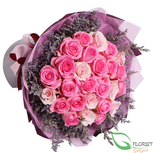 Pink roses for your loved ones