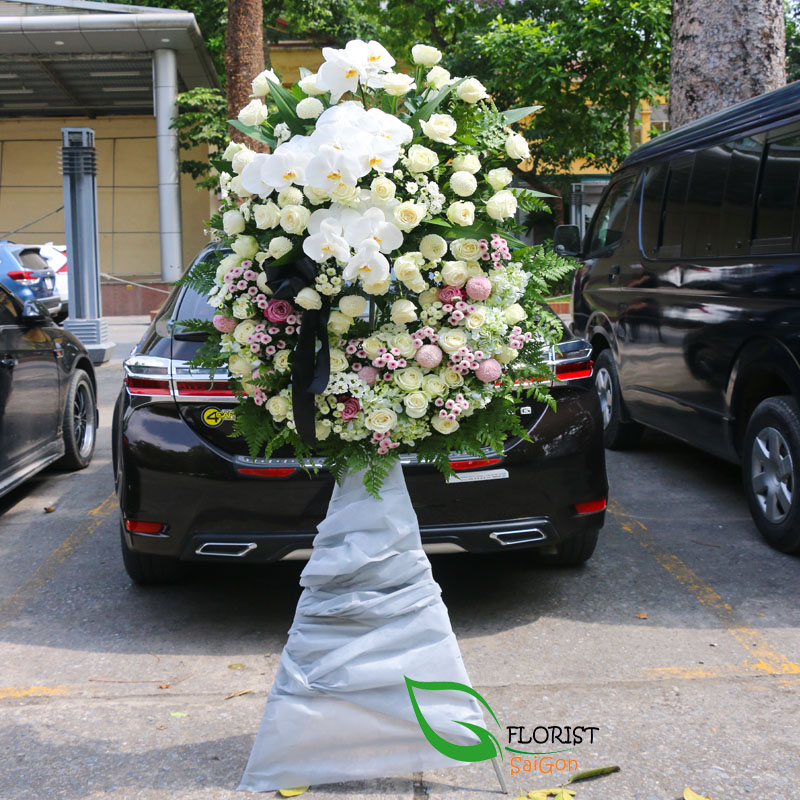 send funeral flowers to saigon same day delivery