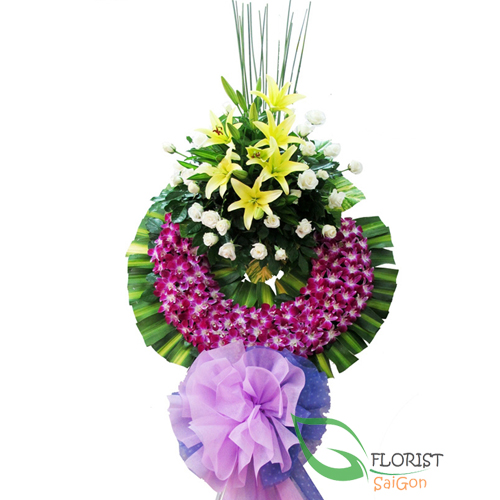 Saigon sympathy flowers delivered FLORIST