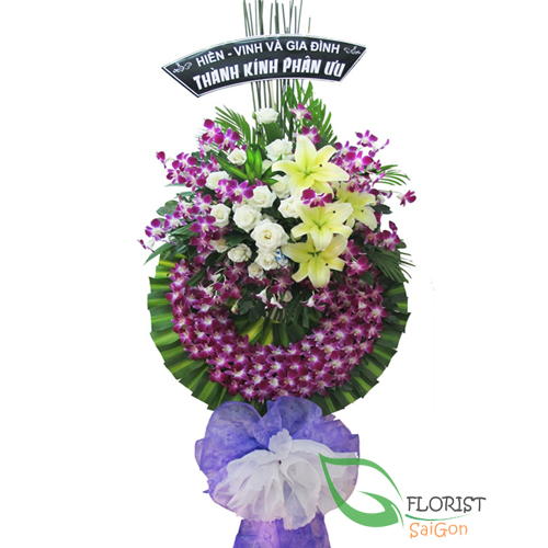 Saigon sympathy flowers free delivery Florist