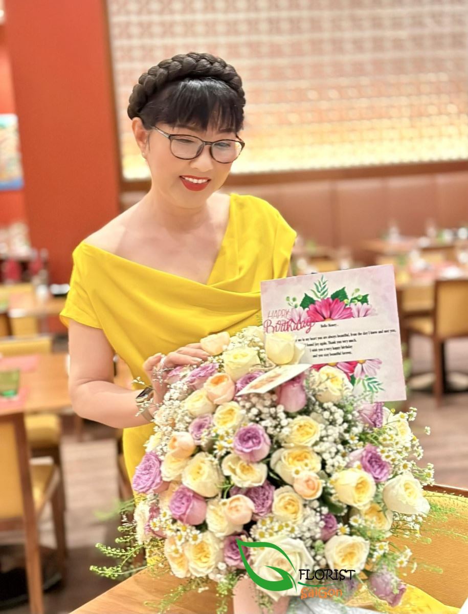 Send birthday flowers to Saigon