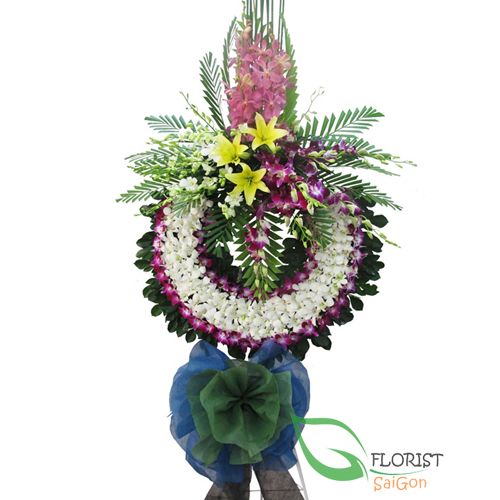 Send funeral flowers to hochiminh online Florist