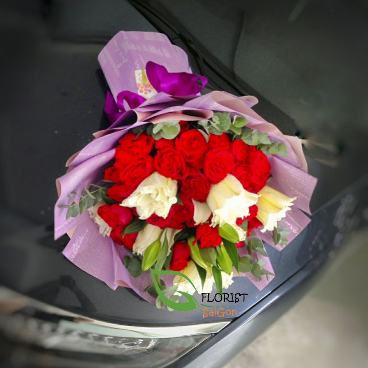 Thank you flower bouquet Saigon