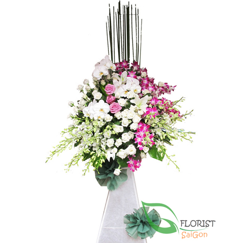 Sympathy flowers delivery in saigon florist