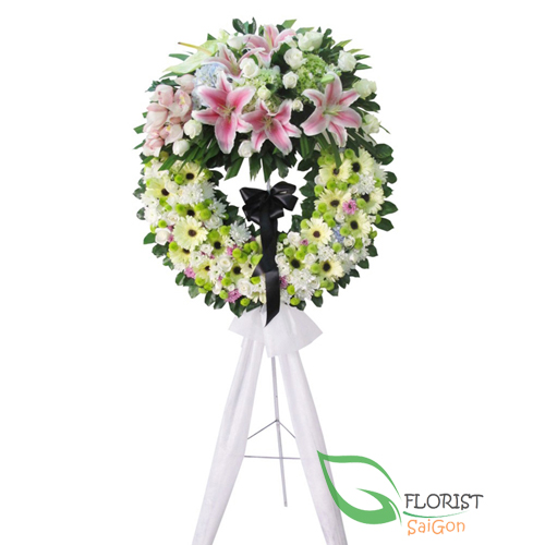Sympathy flowers for funeral in Saigon Florist