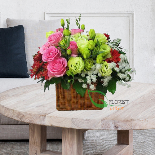 Table flower bouquet in Hochiminh city