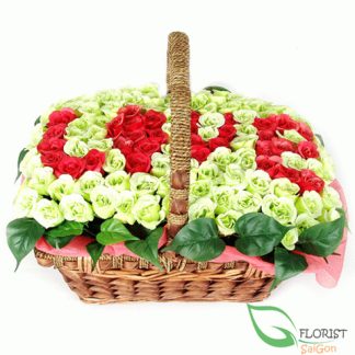 99 roses say I love you forever