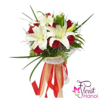 Valentine's day bouquet in Hanoi