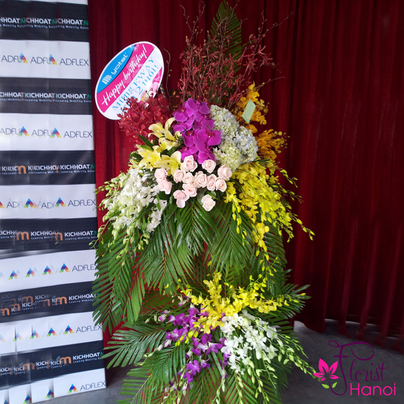 Saigon grand opening congratulations flowers