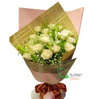 Beautiful bouquet for girlfriend