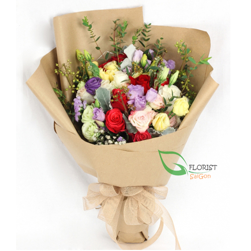 Beautiful flowers birthday