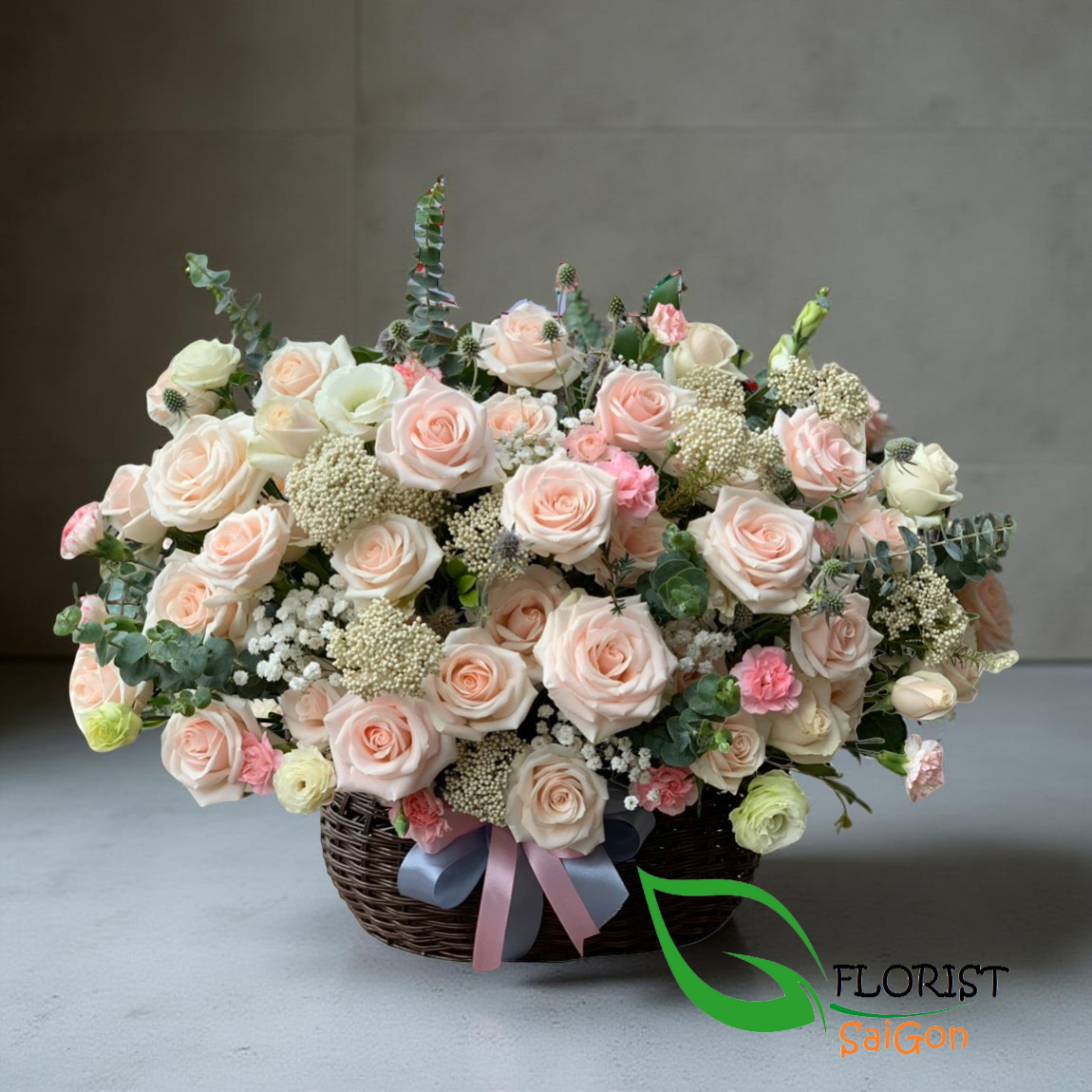 Birthday flowers basket images